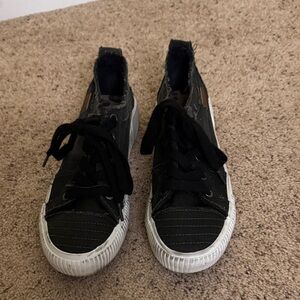 Black Blowfish Sneakers. Size 9.  Only worn once